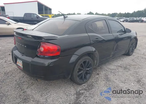 2014 Dodge Avenger Se from USA, damaged, VIN 1C3CDZAB7EN154807